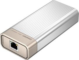 "QNAP" 10GBASE-T tinklo adapteris, suderinamas su "USB 4 Type-C" ir "Thunderbolt 3/4" (QNA-UC10G1T)