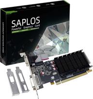 "Radeon HD 5450" vaizdo plokštė, 2GB DDR3 64 bitų, žemo profilio, DVI-I HDMI VGA, "PCI Express x16", "DirectX 11", kompiuterio vaizdo plokštės GPU, 2 monitorių palaikymas