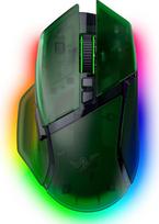 "Razer Basilisk V3 Pro 35K Phantom Green Edition" - reguliuojama belaidė ergonominė RGB žaidimų pelė - optinis 35 K DPI jutiklis (4 krypčių slinkimo ratukas, 13 pritaikomų mygtukų) Phantom Green