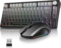 "RedThudner K75" belaidė žaidimų klaviatūra ir pelė