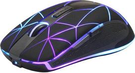 "Rii Gaming RM200" belaidė žaidimų pelė 1600 DPI, 5 mygtukai, įkraunama, su spalvotomis LED lemputėmis