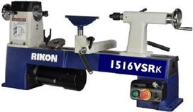 "Rikon" 12" x 16-1/2" VSRK Midi Drehmaschine mit Z3 Chuck System Modell 70-1516VSRK