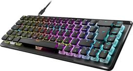 "Roccat Vulcan II Mini Air" - 65 proc. belaidė optinė mechaninė žaidimų klaviatūra, pritaikomas RGB apšvietimas, nuimamas laidas, "Titan II" linijinis jungiklis, aliuminio plokštelė, juoda