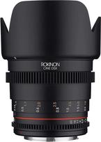 "Rokinon" 50 mm T1.5 didelės spartos "Full Frame Cine DSX" objektyvas, skirtas "Canon EF