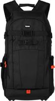 "Rollei Fotoliner Ocean L" didelė fotoaparato kuprinė, pagaminta iš 36 perdirbtų PET butelių, su apsauga nuo lietaus, tinkama rankiniam bagažui, juoda