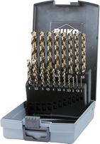 "Ruko" suktuko grąžtų rinkinys DIN 338, tipas Uni Rising, ABS plastikiniame dėkle 1-10 x 0,5 mm 228214RO