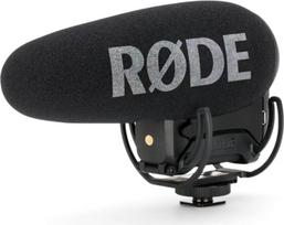 "RØDE VideoMic Pro+" aukščiausios klasės šautuvo mikrofonas fotoaparatui su aukšto dažnio filtru, aukšto dažnio stiprintuvu, pagalvėle, apsauginiu kanalu, skirtas filmavimui, turinio kūrimui ir fotografavimui vietoje, juodas
