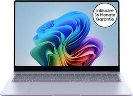 "Samsung Galaxy Book4 Edge Galaxy AI" nešiojamasis kompiuteris, 16 colių ekranas, 16GB RAM, "Snapdragon X Elite" procesorius, 512GB atminties, "Copilot+" kompiuteris, safyro mėlyna