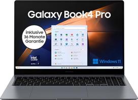 "Samsung Galaxy Book4 Pro" nešiojamasis kompiuteris, 16" nešiojamasis kompiuteris, "Intel Core Ultra 7", 16GB RAM, 512GB, Mėnulio akmens pilkos spalvos, 3 metų gamintojo garantija [tik "Amazon"]