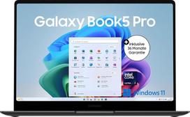 "Samsung Galaxy Book5 Pro" nešiojamasis kompiuteris su dirbtiniu intelektu, 14 colių ekranas, dirbtinio intelekto nešiojamasis kompiuteris su "Intel Core Ultra 7" procesoriumi, 16GB RAM, 512GB atminties, "Copilot+" kompiuteris, Mėnulio akmens pilkos spa