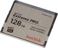 "SanDisk Extreme PRO CFast 2.0" atminties kortelė, 128GB
