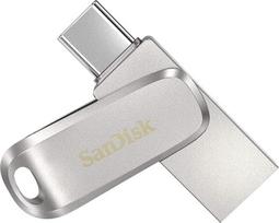 "SanDisk Ultra Dual Drive Luxe", C ir A tipo USB, 1 TB, iki 150MB/s, USB 3.1 Gen 1, visas metalas, "2-in-1" įrenginys