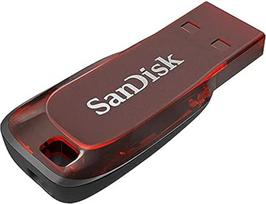 "SanDisk" 16GB talpos "Cruzer Blade" USB atmintinė, 3 vnt.