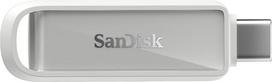 "SanDisk" telefono diskas su C tipo USB 512GB (išmaniesiems telefonams, planšetiniams kompiuteriams ir kompiuteriams skirtas "Flash" diskas, 150MB/s skaitymo sparta, raktų pakabukas kelionėms, 1 metų "RescuePRO Deluxe" programinė įranga) - arkties balta