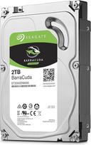 "Seagate ST2000DM008 BarraCuda" 2 TB vidinis kietasis diskas (8,9 cm (3,5 colio), 7200 aps./min, 256MB spartinančioji atmintis, SATA 6Gb/s, sidabrinis, nefasuotas)