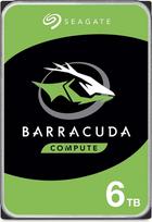 "Seagate" ST6000DM003 "Barracuda" 6 TB vidinis stalinių kompiuterių kietasis diskas (8,89 cm (3,5 col.), 5400 aps./min, "Sata", 6Gb/s)