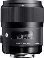 "Sigma" 35 mm F1.4 DG HSM objektyvas "Canon" fotoaparatui