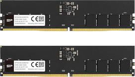 "Silicon Power DDR5" 32GB (16GBx2) 4800MHz (PC5-38400) 288-pin CL40 1.1V UDIMM stalinių kompiuterių operatyvioji atmintis Kompiuterių atmintis SP032GBLVU480F22