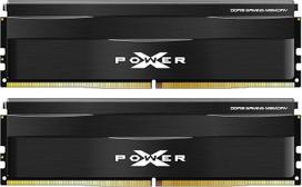 "Silicon Power" DDR5 32GB (2x16GB) "Zenith" 6000MT/s (PC5-48000) 288 kontaktų CL36 1.35V UDIMM staliniams kompiuteriams skirtas atminties modulis RAM SU032GXLWU60FFDEEC Black