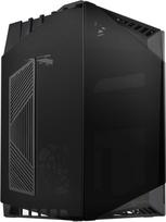 "Silverstone" SST-LD03B-AF "Lucid Mini Tower" mini-ITX kompiuterių korpusas, mažo triukšmo veikimas esant dideliam oro srautui, 3 kartus tonuotas grūdintas stiklas su vėdinimo angomis geresniam aušinimui