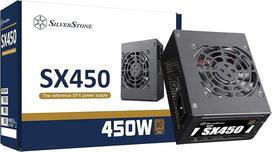 "Silverstone" SST-SX450-B - SFX serijos 450W "80 Plus Bronze" 450W "Whisper Quiet" kompiuterio maitinimo šaltinis su 80 mm ventiliatoriumi