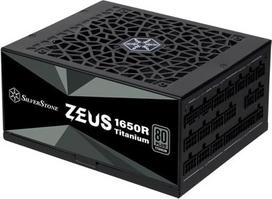 "SilverStone" technologija "Zeus 1650R Titanium", 80 PLUS Titanium 1650 W ATX-3.1 ir visiškai modulinis PCIe 5 ATX maitinimo šaltinis, SST-ZU1650R-TM