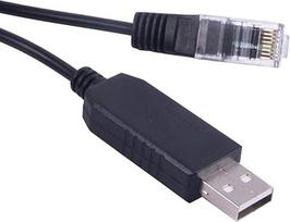 "Skywatcher Goto Control" EQMOD kabelis HEQ5pro AZEQ5 AZEQ6 EQ6-R, 180 cm ilgio juodas kabelis nuo kompiuterio iki laikiklio, USB-RJ45 8P8C, skirtas nešiojamajam ir asmeniniam kompiuteriui, ASCOM programinės įrangos valdymas