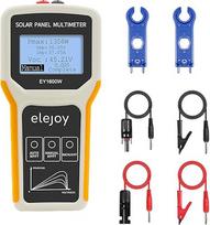 "SolaMr 1600W Upgrade Solar Panel Tester MPPT Photovoltaic Multimeter with Ultra Clear LCD, Intelligent MPPT Open-Circuit Voltage Troubleshooting and Data Testing for Solar PV Testing -EY 1600W