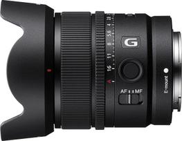 "Sony E" 15 mm F1.4G | APS-C plataus kampo fiksuoto židinio objektyvas (SEL15F14G)