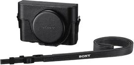 "Sony LCJ-RXK" apsauginis dėklas, skirtas RX100 serijos fotoaparatams Odinis dulkių ir įbrėžimų apsaugos dėklas, skirtas RX100, RX100M2, RX100M3, RX100M4, RX100M5, RX100M6, RX100M7, juodas