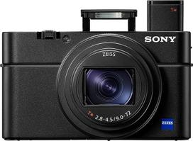 "Sony" pažangus skaitmeninis kompaktiškas "Premium 4K" fotoaparatas - juodas