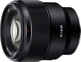 "Sony" SEL85F18 85 mm F/1,8-22 vidutinio ilgio telefotografijos fiksuotas pagrindinis fotoaparato objektyvas, juodas