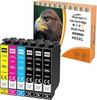 "Starlet24" 6 x 405XL daugkartinė pakuotė, suderinama su Epson 405 405XL spausdintuvo kasetėmis, skirtomis Workforce Pro WF-4820 WF-3820 WF-4830 WF-7840 WF-7830 WF-4825 WF-3825 WF-7835