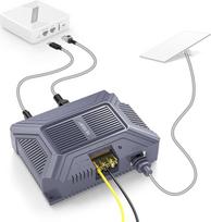 "Starlink Gen 3 PoE Injector" - 200W "5-in-1" GigE pasyvusis ir ESD apsauga "Starlink V3 Dishy", 1000Mbps "Starlink" Ethernet adapteris su USB ir C tipo maitinimo išvestimi "Starlink" standartui (Gen 3)