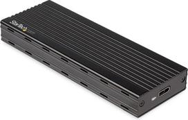 "StarTech. com" M.2 NVMe SSD korpusas, skirtas PCIe SSD diskams (suderinamas su USB 3.1 Gen 2 Type C, Thunderbolt 3)