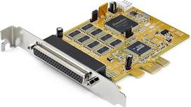 "StarTech.com" 8 prievadų "PCI Express" kortelė - PCIe RS232 išplėtimo kortelė - 16C1050 UART - "Windows" ir "Linux