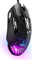 "SteelSeries Aerox 5 Holey RGB žaidimų pelė, itin lengvas vandeniui atsparus dizainas, 18 K DPI "TrueMove Air" optinis jutiklis