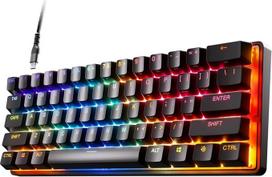 "SteelSeries Apex Pro" mini mechaninė žaidimų klaviatūra, greičiausia pasaulyje klaviatūra, pritaikoma reakcija, 60 % formos, amerikietiškas (QWERTY) išdėstymas