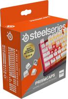 "SteelSeries PrismCaps" - "Double Shot Pudding" klavišų rinkinys - suderinamas su visomis pagrindinėmis mechaninėmis klaviatūromis - "MX Muddler" - baltas (vokiškas klaviatūros išdėstymas)