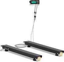 "Steinberg Systems" skaitmeninės svarstyklės 2 x svėrimo strypai 5000 kg / 1 kg 100 x 10 cm, gyvūnų svėrimo režimas, automatinis išsijungimas LCD ekranas su apšvietimu Skaitmeninės svarstyklės Pramoninės svarstyklės