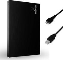 "Storite" išorinis nešiojamasis kietasis diskas 120GB su USB 3.0 išorine atsarginių kopijų saugykla Greitas duomenų perkėlimas, tinkamas kompiuteriams, "Mac", "Windows", žaidimams, nešiojamiesiems kompiuteriams ir staliniams kompiuteriams (juodas)