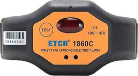 "Stromzange", ETCR1860C Žemos įtampos riešo tipo uždarymo elektrinis artumo signalizatorius Saugos detektorius AC 40V-1KV