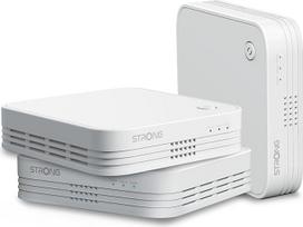 "Strong" - "3X Atria WiFi Mesh Home Trio Pack 1200" - "WiFi" stiprintuvas - iki 450 m² papildomos "WiFi" aprėpties - suderinamas su visais maršrutizatoriais - dvijuostis 2,4 GHz + 5 GHz - gigabitiniai LAN prievadai - baltas