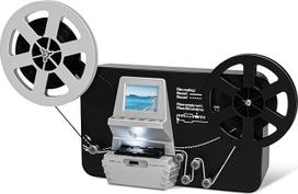 "Super Film Scanner" 8/8 mm skaitmeninis ritinių keitiklis (3", 5", 7" ir 9" ritiniai), vaizdo skaitmeninimo įrenginys su LCD ekranu 2,4" 1080P ir SD atminties kortele 32GB