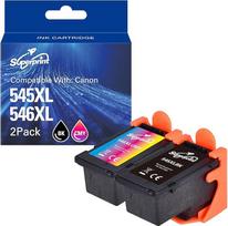 "Superprint" 545 546 XL kasetės, skirtos "Canon" PG-545 CL-546 545 546 XL didelėms spausdintuvų kasetėms, skirtoms PIXMA iP2850 MG2450 MG2550 MG2550 MG2550S MG2950 MX495 TR4550 TR4650 TS2 05 TS30005