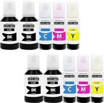 "Supply Guy" 10x rašalas, suderinamas su "Canon GI-50 Multipack", skirtas "Pixma G5050 G6050 G7050 GM2050 GM4040 GM4050 (760 ml)