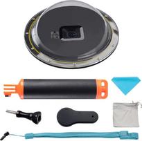 "Suptig Dome Port" objektyvas "GoPro Hero 6 Hero 5" su vandeniui atspariu korpusu ir rankiniu plūduriuojančiu baru Nardymas nardymas nardymas po vandeniu