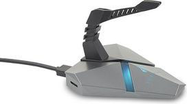 "SureFire Axis" žaidimų koncentratorius - pelės "Bungee RGB" su 3x USB 3.2 Gen 1 prievadais, pelės kabelio laikikliu, "MicroSD" lizdu, skirtas kompiuteriams ir nešiojamiesiems kompiuteriams
