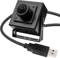 "Svpro" 5 MP 30 kadrų per sekundę "Fisheye" USB kamera, 200° itin plataus kampo silpno apšvietimo pramoninė kamera su IMX335 jutikliu, skirta mašinų matymui, saugumo stebėjimui, UVC "Plug & Play", skirta "Windows/Mac/Linux/Android