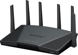 "Synology RT6600AX" trijų juostų "Wi-Fi 6" maršrutizatorius, juodas